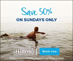hilton save on sundays vacation deals