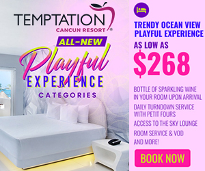 temptation playful experience best cancun mexico all inclusive vacation deals