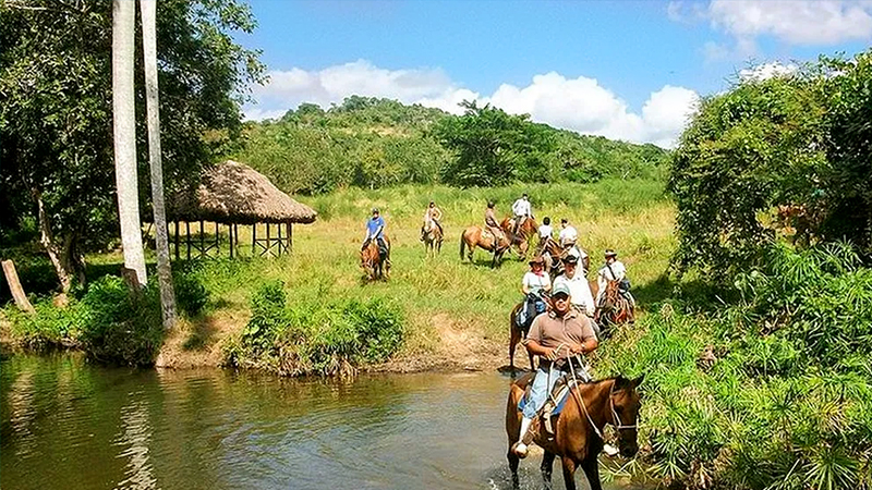 fun things to do in la romana dominican republic horseback riding river swimming from bayahibe tours
