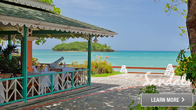 halcyon beach sandals caribbean best places to eat