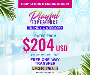temptation cancun resort playful experience mexico adults vacation deals