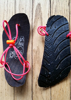 barefoot running sandals