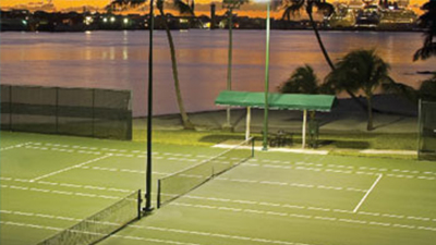 atlantis island paradise tennis courts