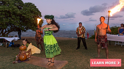 sheraton kauai coconut beach resort hawaiian luau