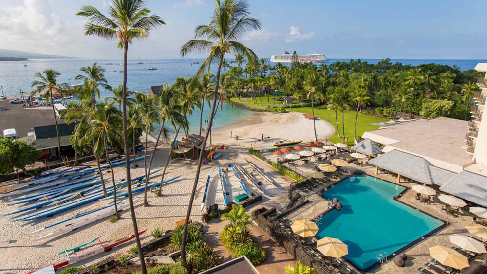 courtyard king kamehameha's kona beach hotel hawaii vacation