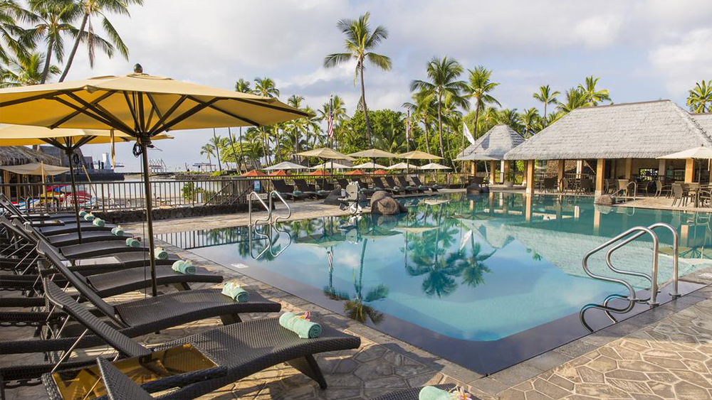 courtyard king kamehameha's kona beach hotel south pacific travel destination