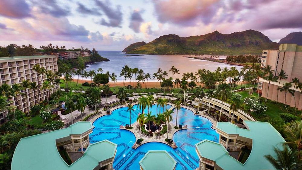 marriott's kaua'i beach club hawaii luxury hotel