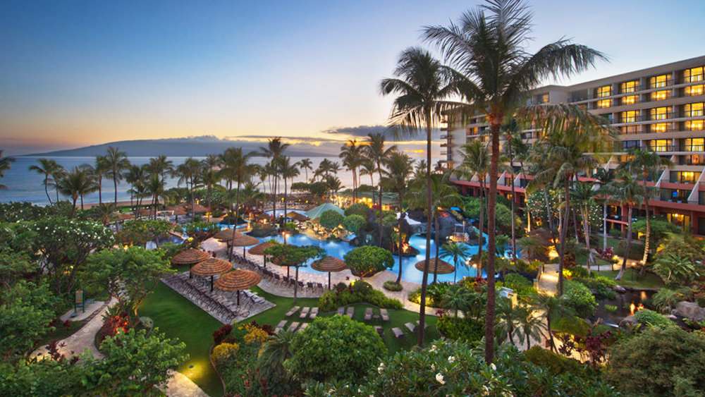 marriott's maui ocean club hawaii tropical travel
