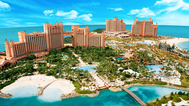 best caribbean party hotels atlantis paradise island bahamas family vacation