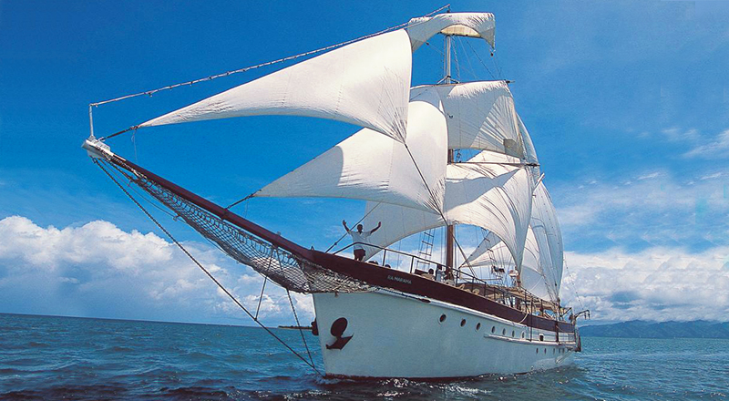tivua island cruise sailing