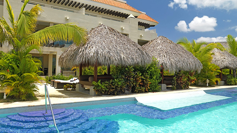 caribbean resorts swim-up suites reserve at paradisus palma real resort dominican republic