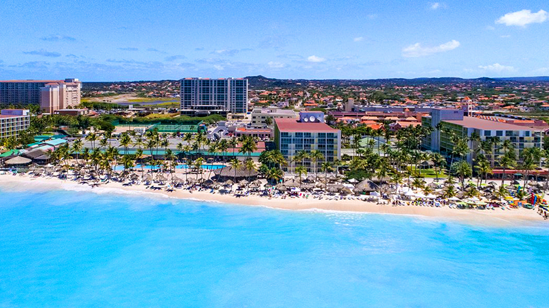 top caribbean hurricane-free resorts holiday inn resort aruba