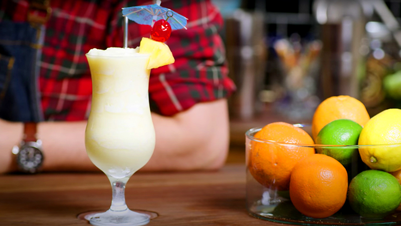 tropical drinks piña colada puerto drink cocktail