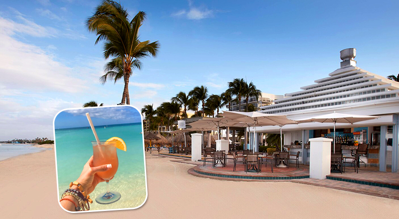 beach bars at caribbean resorts aruba marriott resort and stellaris casino family vacation