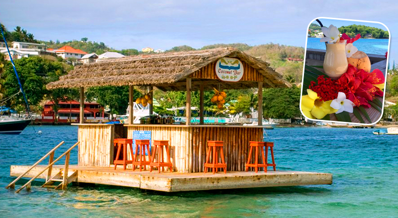 best beach bars at caribbean resorts young island resort st vincent tropical vacation
