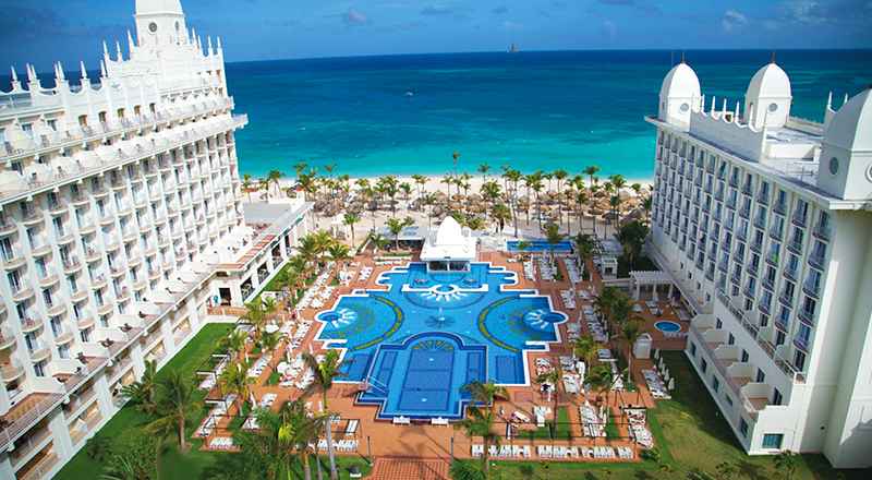 top caribbean resorts for spring riu palace antillas palm beach aruba upscale hotel