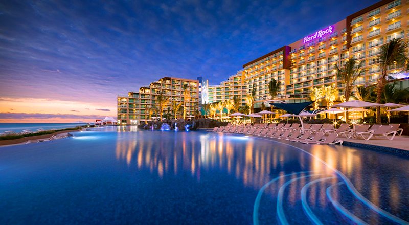 best cancun spring break resorts hard rock hotel cancun mexico all inclusive party hotel