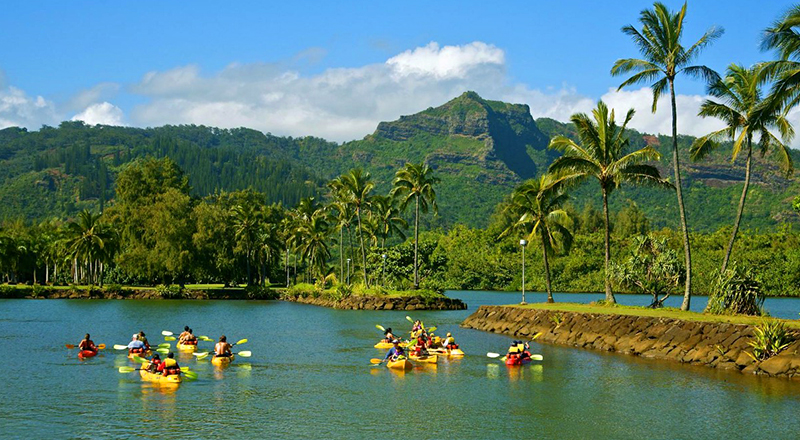 top things to do in kapaʻa hawaii half-day kayak and waterfall hiking tour