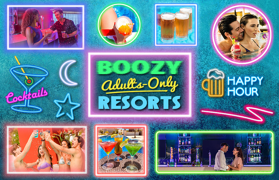 best boozy adult-only resorts all inclusive caribbean alcohol vacation ideas