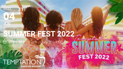 swingers parties temptation cancun resort summer fest celebration mexico