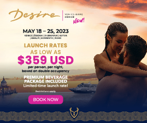 desire venice rome cruise 2023 sexy vacation couples