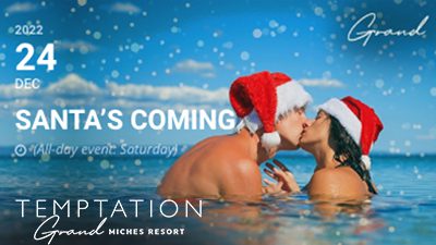 swingers parties temptation grand miches resort santa's coming dominican republic adult christmas vacation