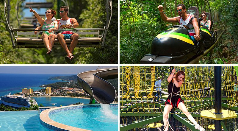 top things to do in montego bay sky explorer bobsled ropes