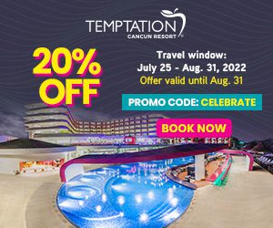 temptation cancun resort 20% off best mexico travel deals