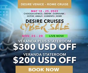 desire venice cruise cyber sale best couples vacation deals