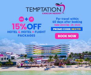 temptation cancun resort mexico party getaway deals