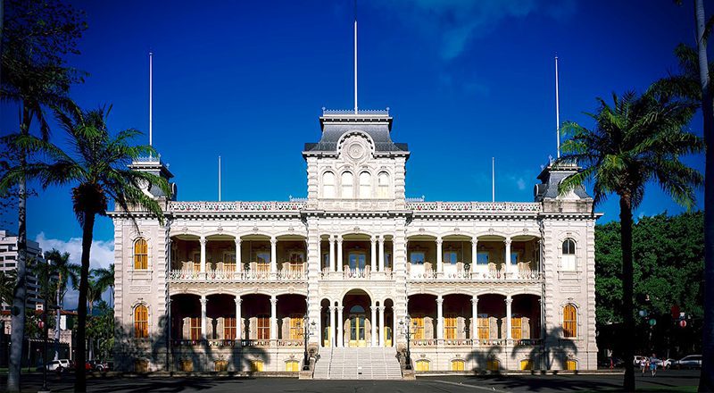 historical places in hawaii iolani palace