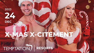 swingers parties temptation cancun miches resort x-mas x-citement adult holiday