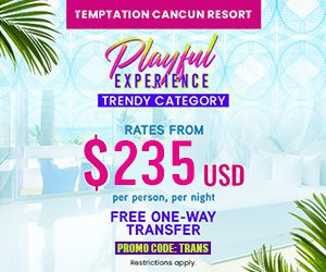 temptation cancun resort playful experience mexico hotel zone travel deals
