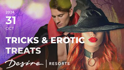 swingers parties desire resorts tricks erotic treats halloween vacation
