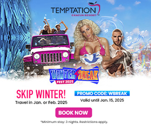 temptation cancun resort winter break mexico vacation deals