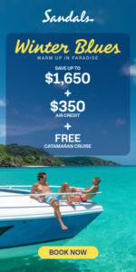 sandals winter blues sale best couples-only resort deals