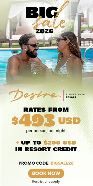 desire riviera maya resort big sale mexico couples holiday deals